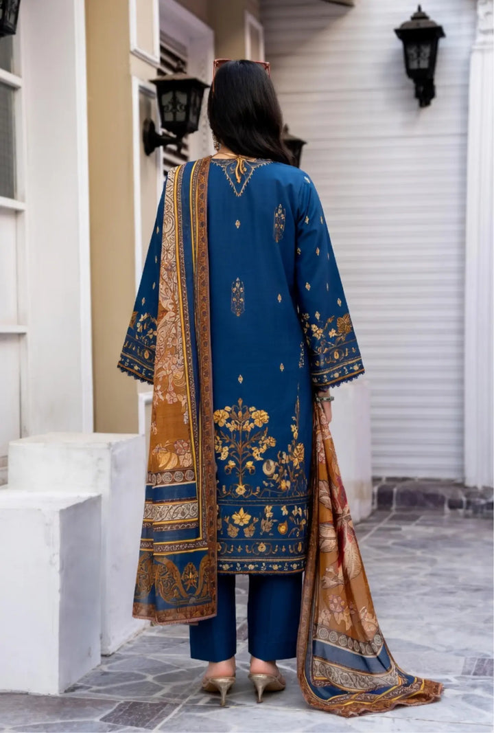 Prussian Gold3-Piece Luxury Unstitched