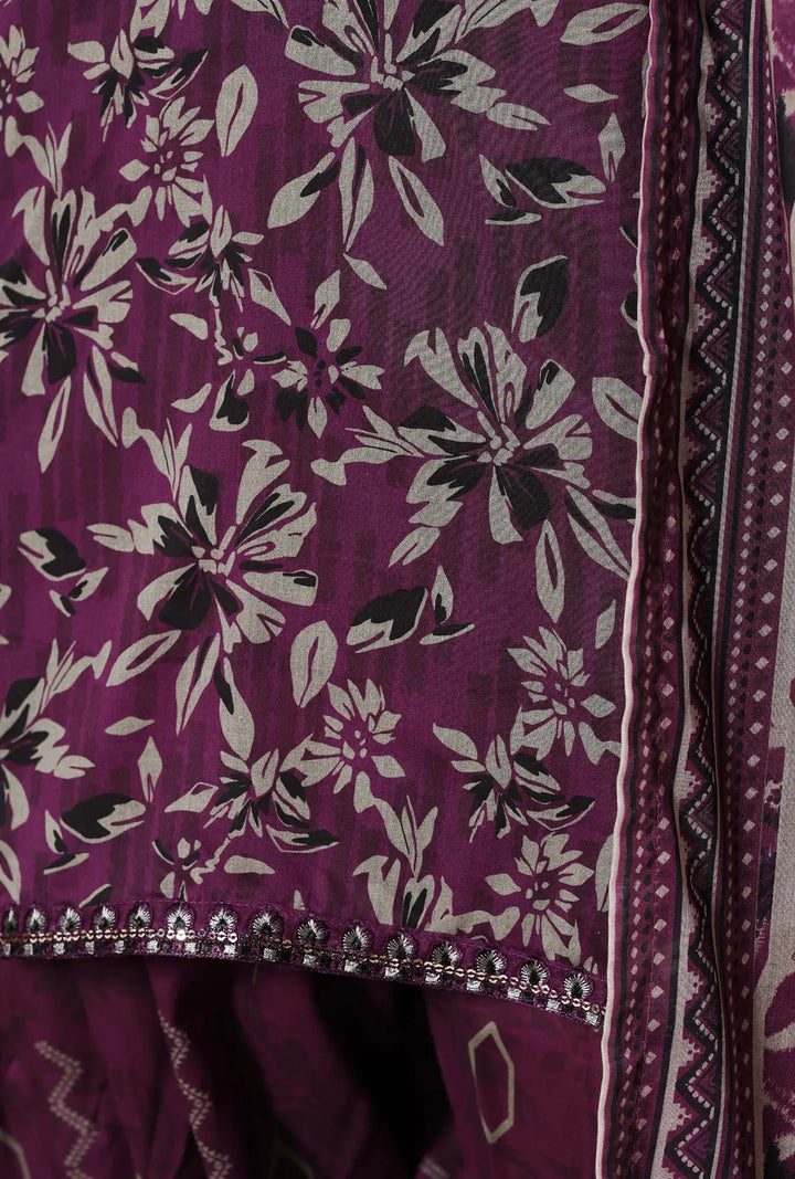 Saffron Slate – Premium 3-Piece Unstitched Lawn