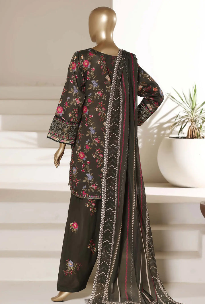 Olive Grove – 3-Piece Printed Unstitched Lawn Suit