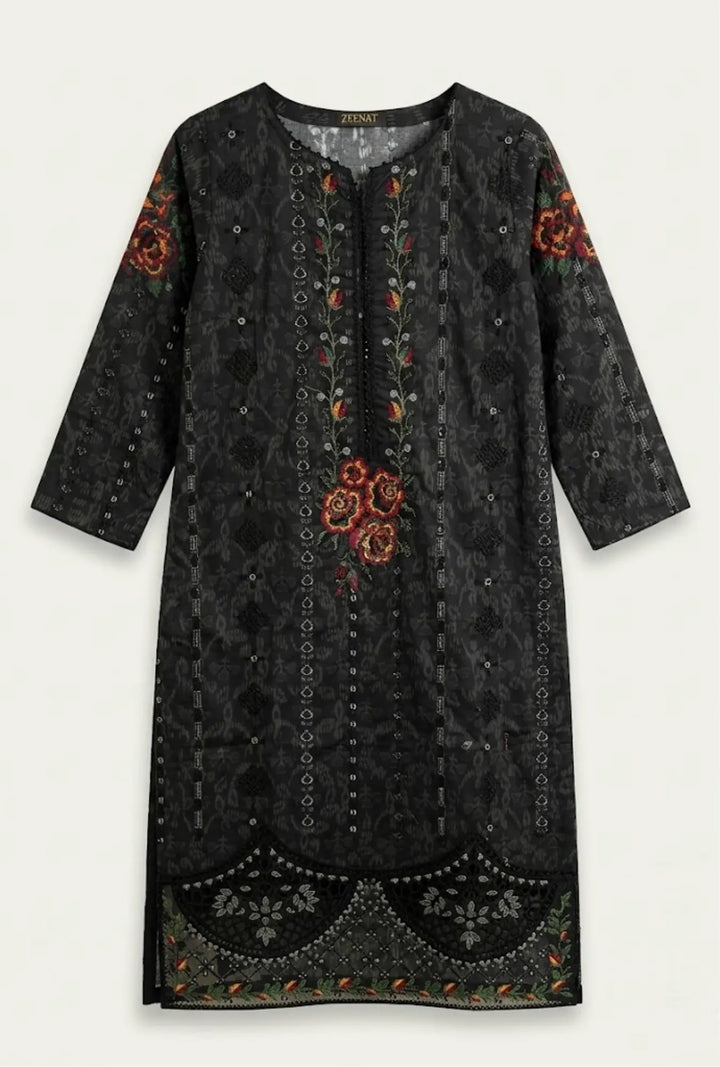 Embroidered 3-Piece Stitched Luxury Lawn Suit