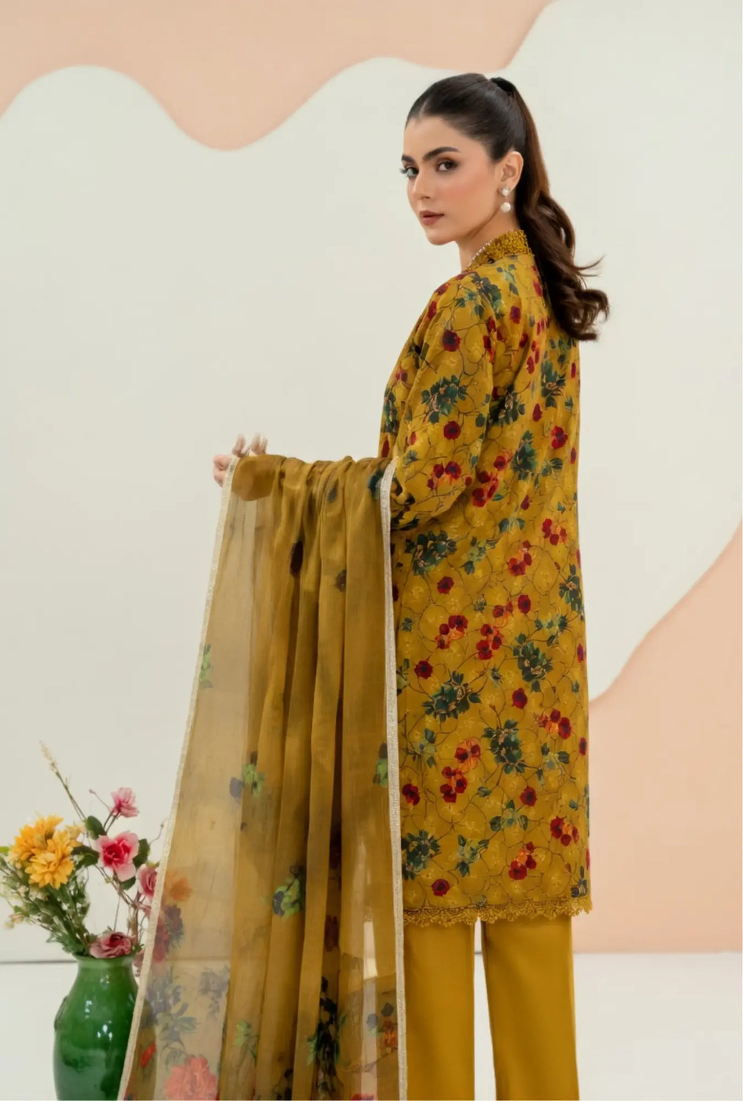 Amber Vine  3-Piece Unstitched