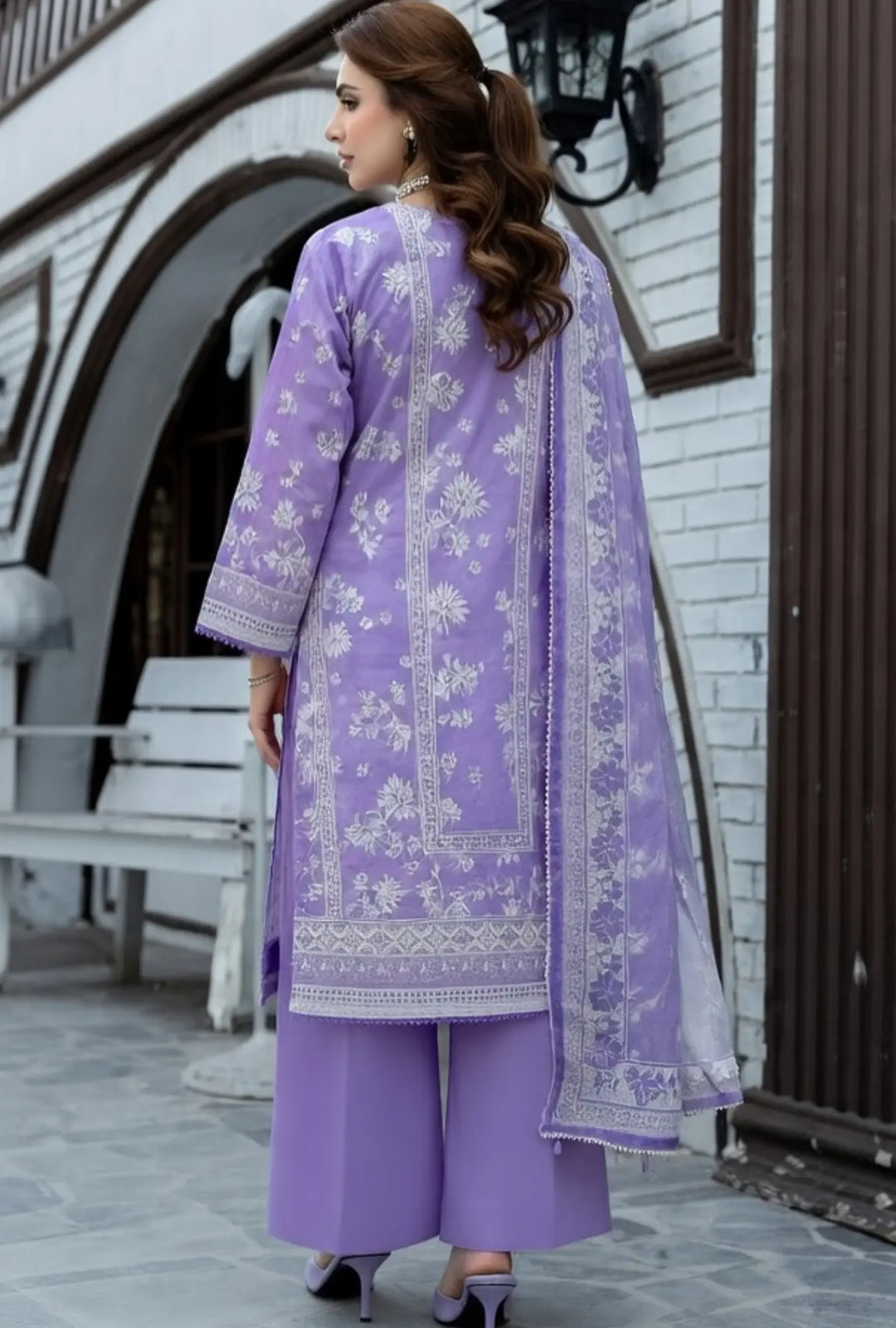 Lavender Frost– 3-Piece Unstitched