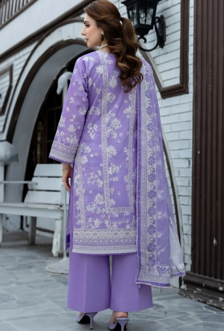 Lavender Frost– 3-Piece Unstitched