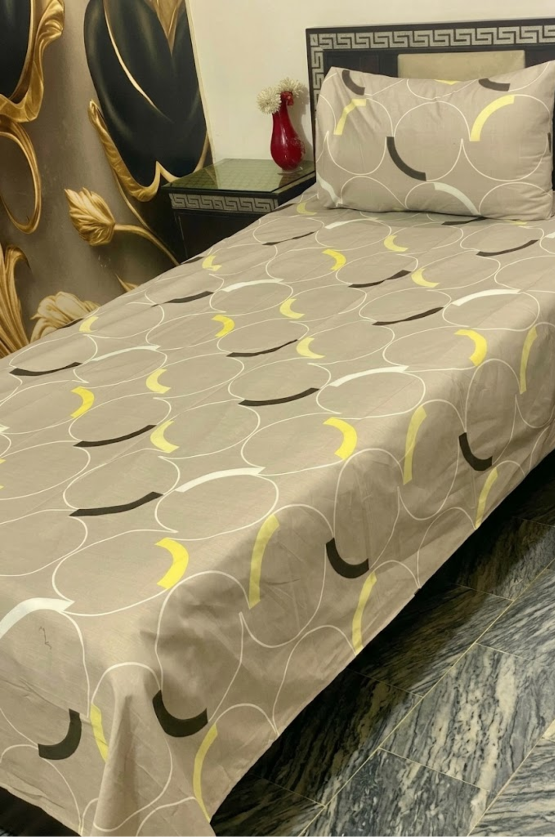 Premium Single Cotton Bed Sheet