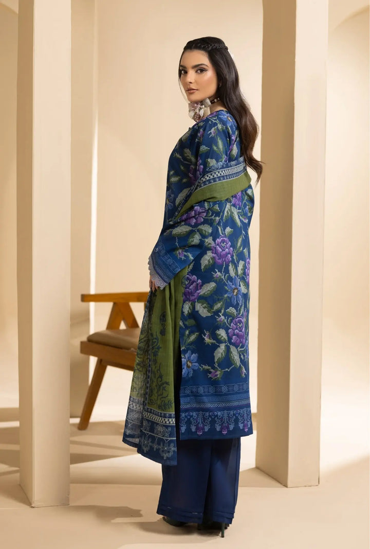 Midnight Violet – Luxury 3-Piece Unstitched Lawn