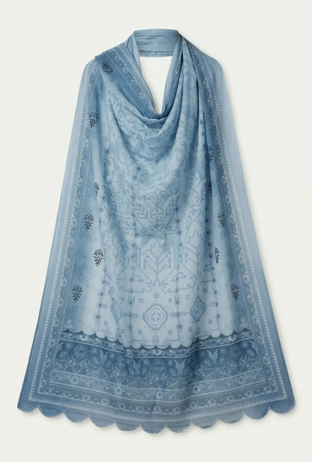 Intricate Embroidered 3-Piece Stitched Lawn Suit