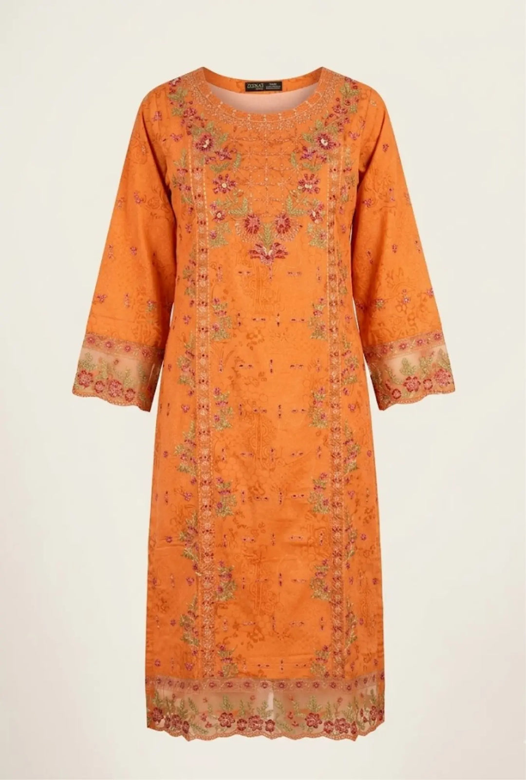 Embroidered 3-Piece Stitched Luxury Lawn Suit