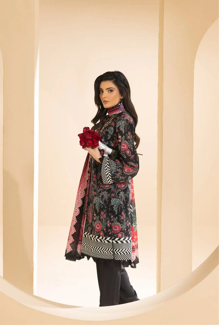 Desert Rose – 3-Piece Printed Unstitched Lawn Suit