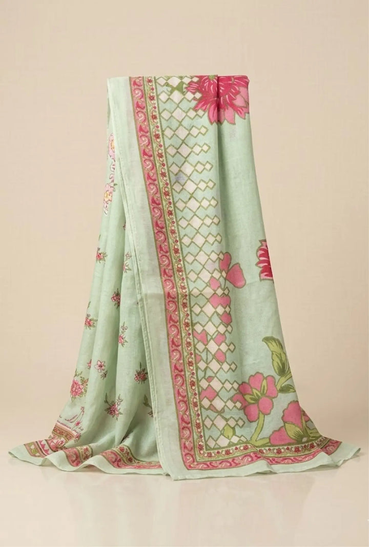 Embroidered 3-Piece Stitched Luxury Lawn Suit
