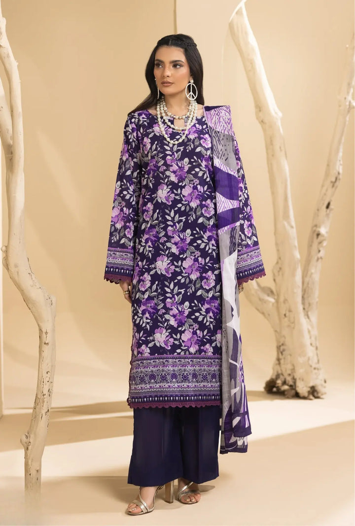 Royal Violet Unstitched Collection