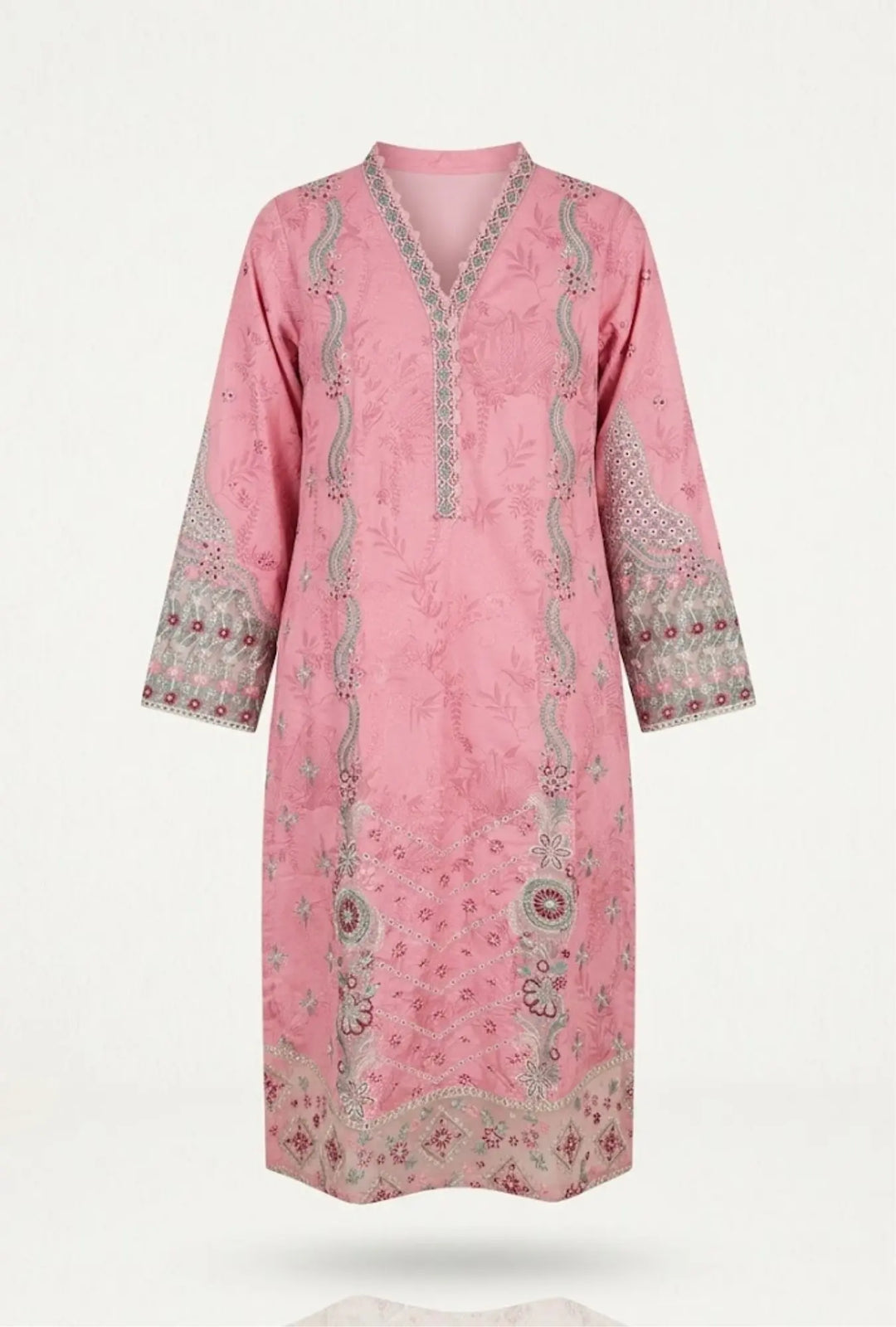 Embroidered 3-Piece Stitched Luxury Lawn Suit
