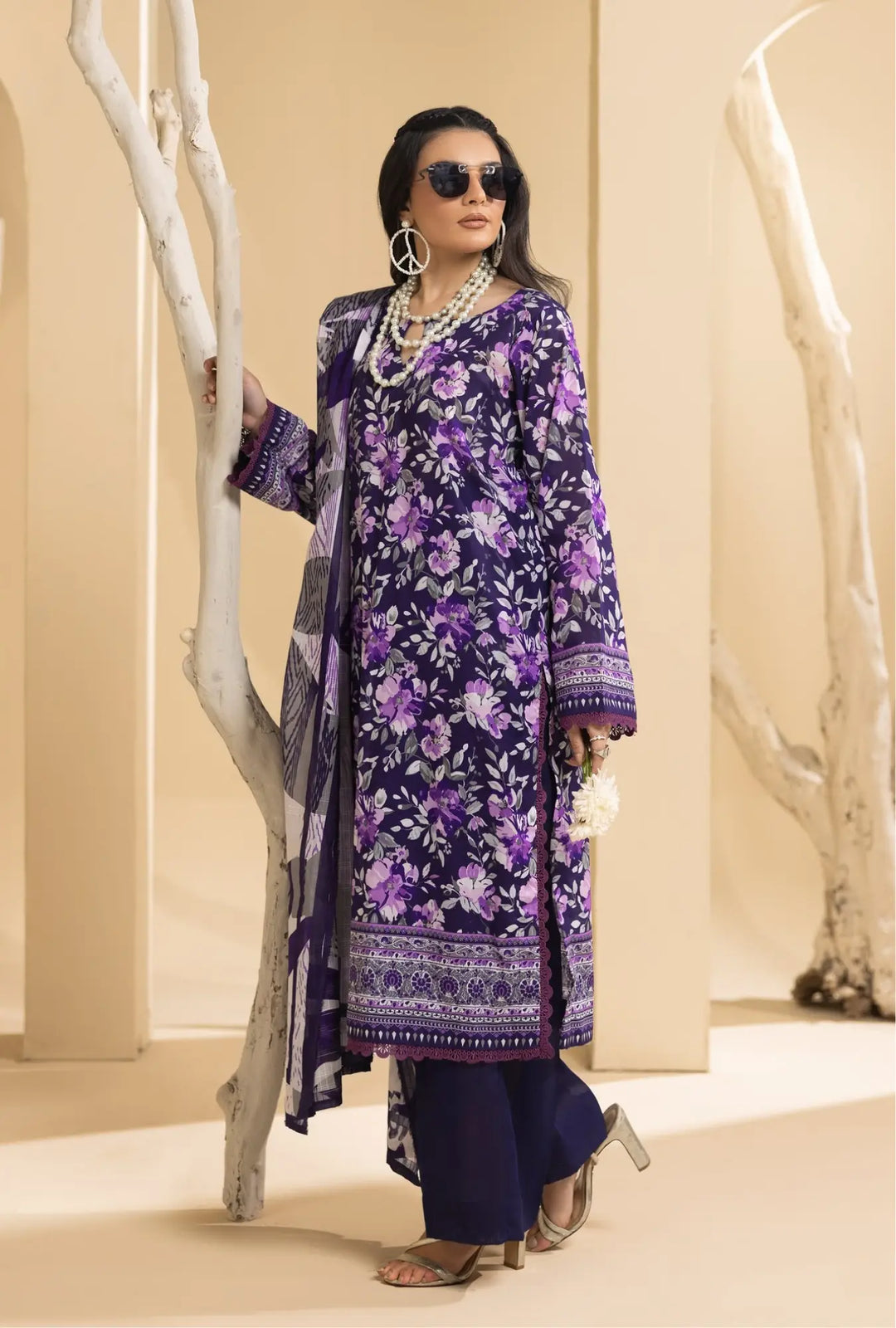 Royal Violet Unstitched Collection