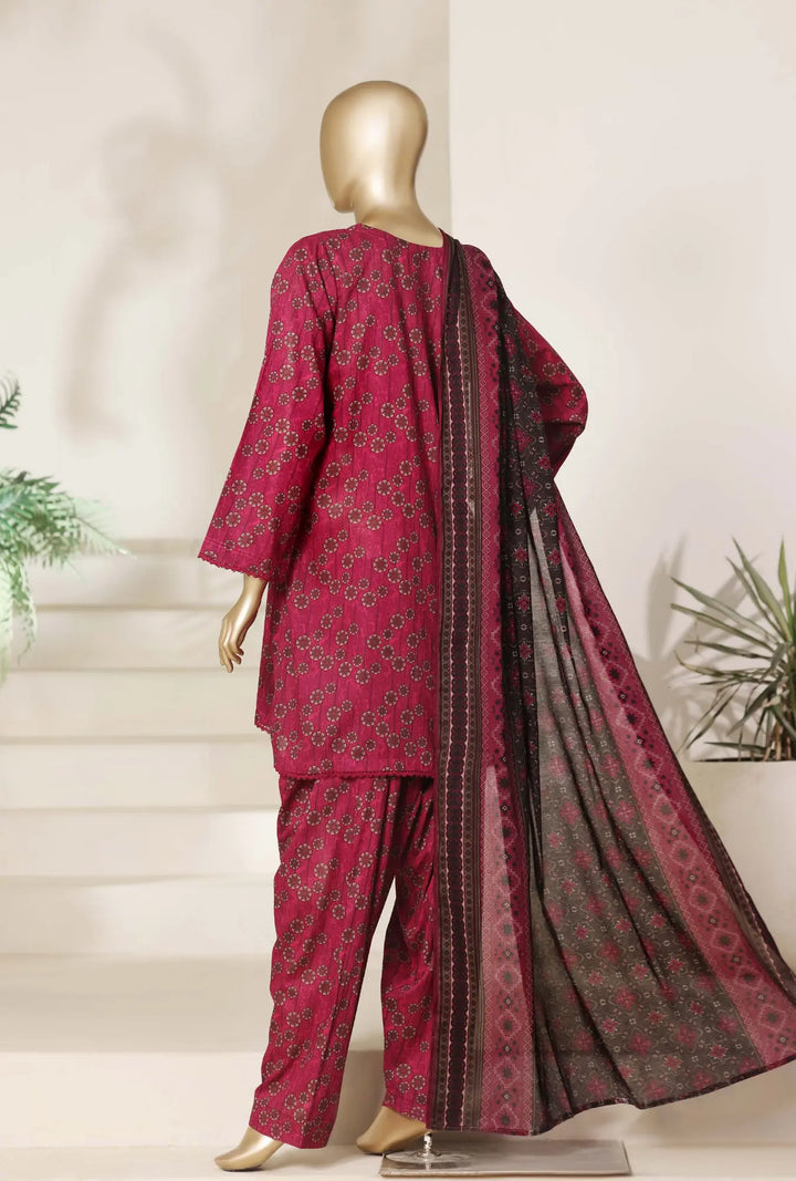 Saffron Petals – Premium 3-Piece Unstitched Lawn