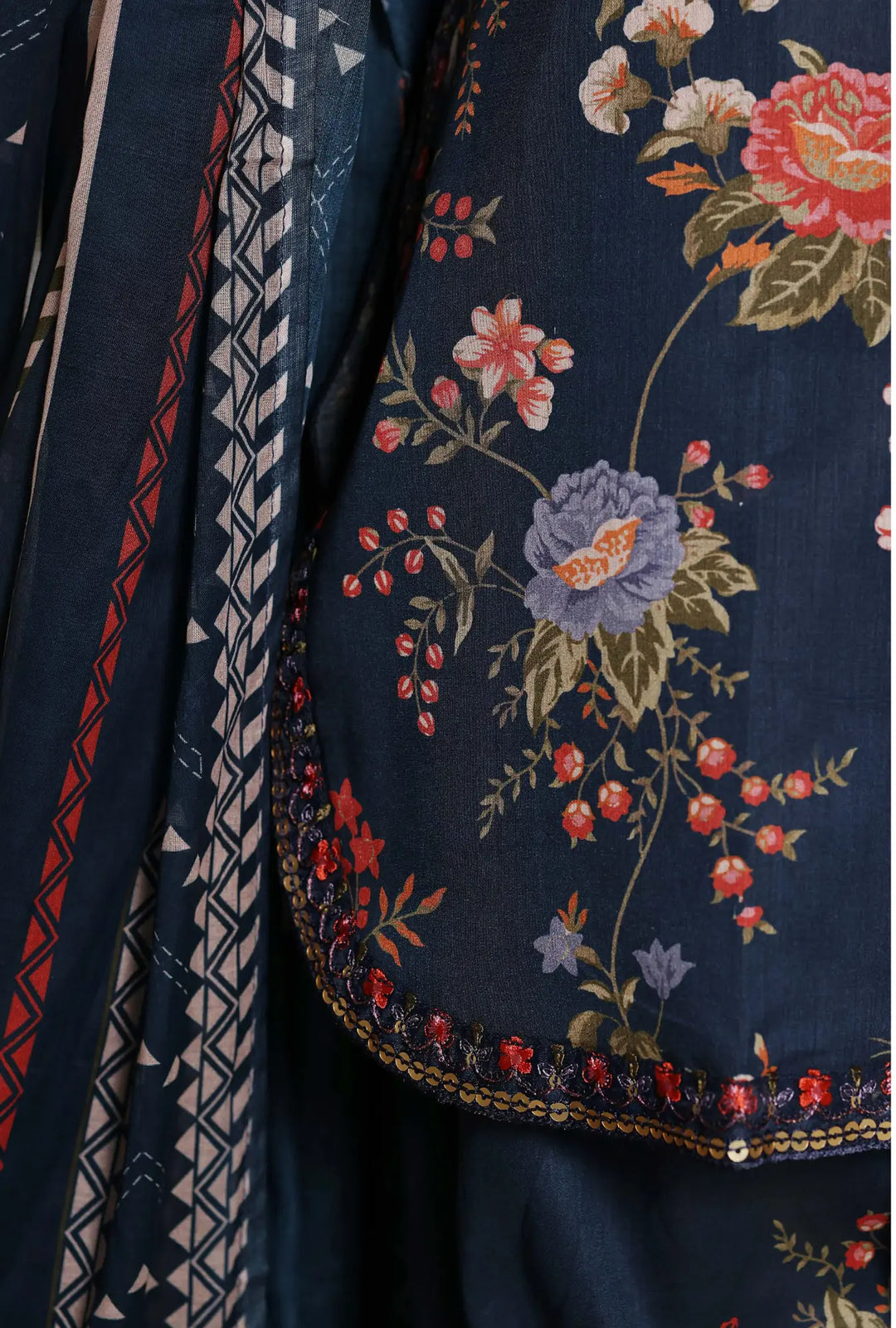 Twilight Botanica – Premium 3-Piece Unstitched Lawn