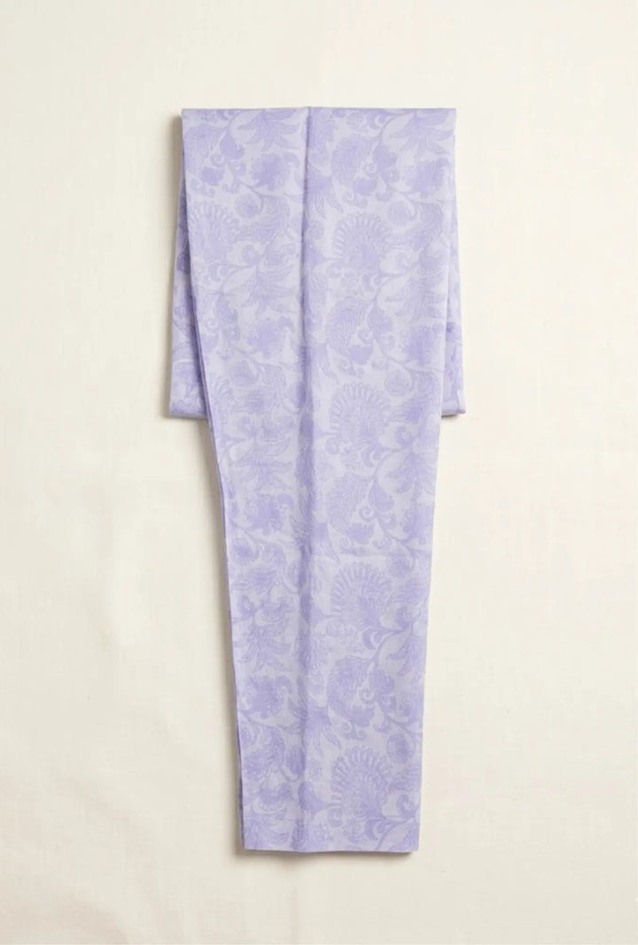 Lavender Bliss – Embroidered 3-Piece