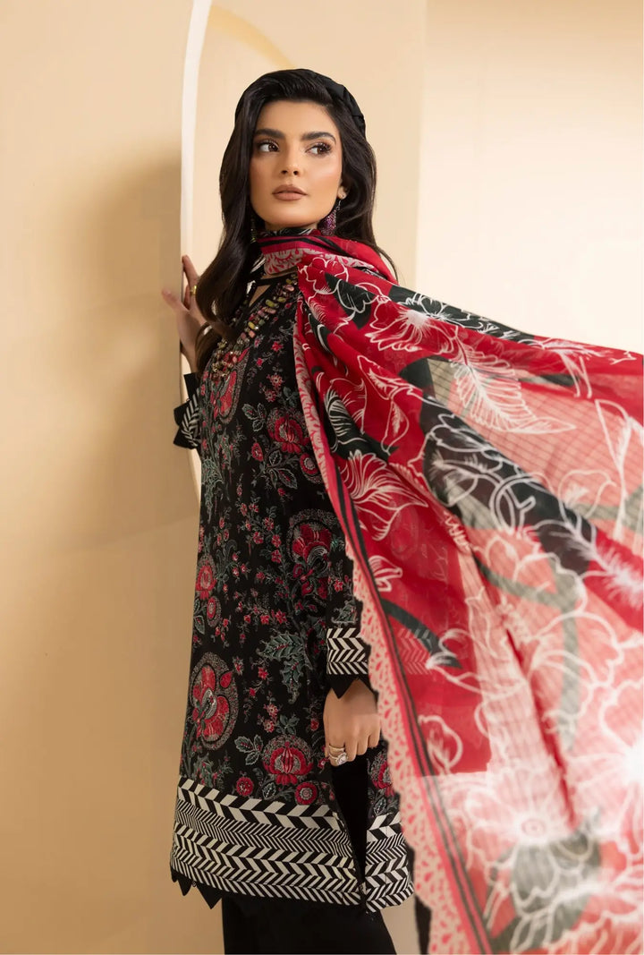 Desert Rose – 3-Piece Printed Unstitched Lawn Suit