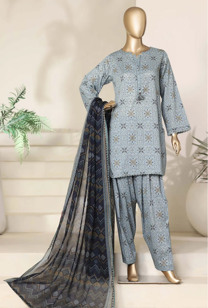 Desert Bloom – Premium 3-Piece Unstitched Lawn