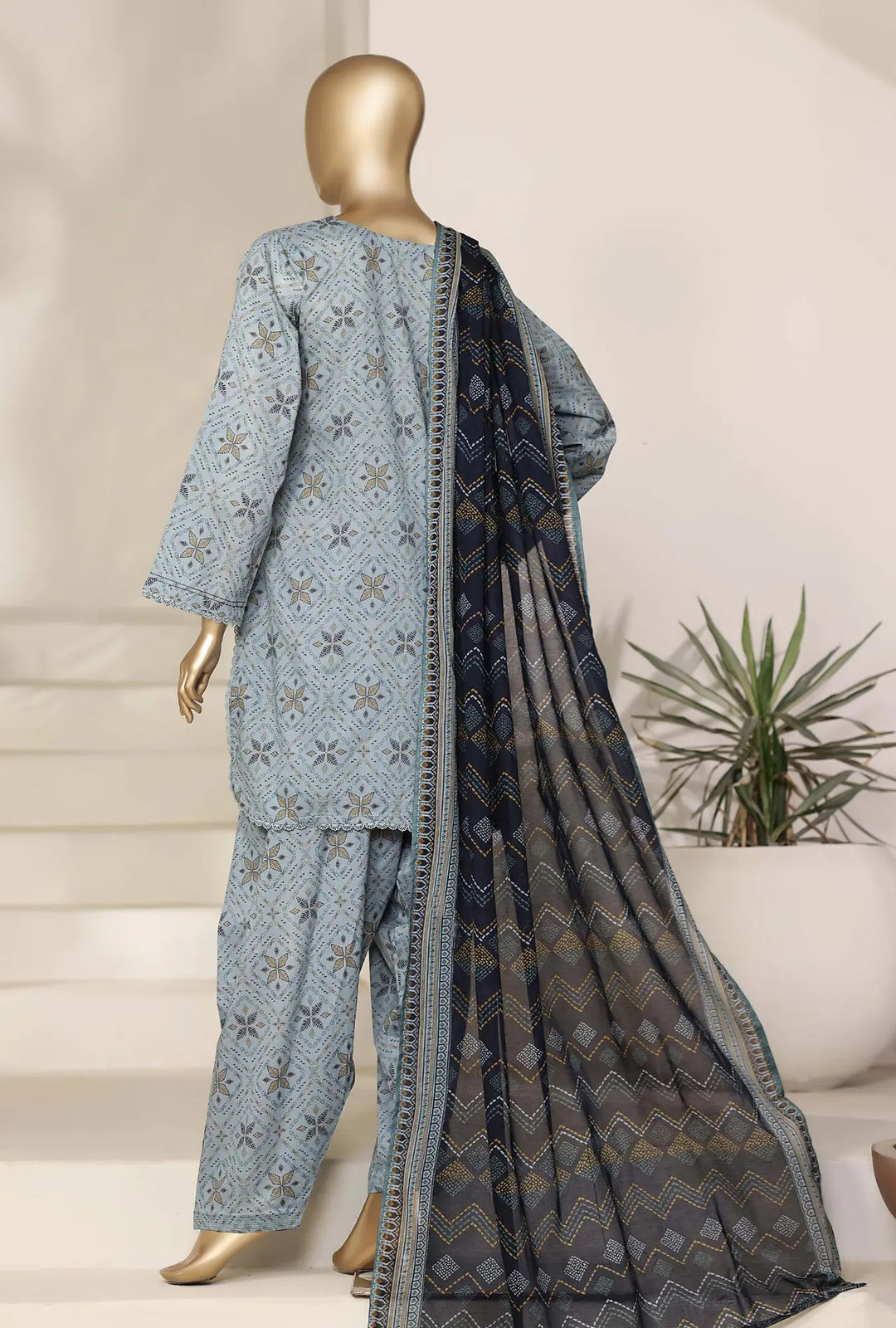 Desert Bloom – Premium 3-Piece Unstitched Lawn