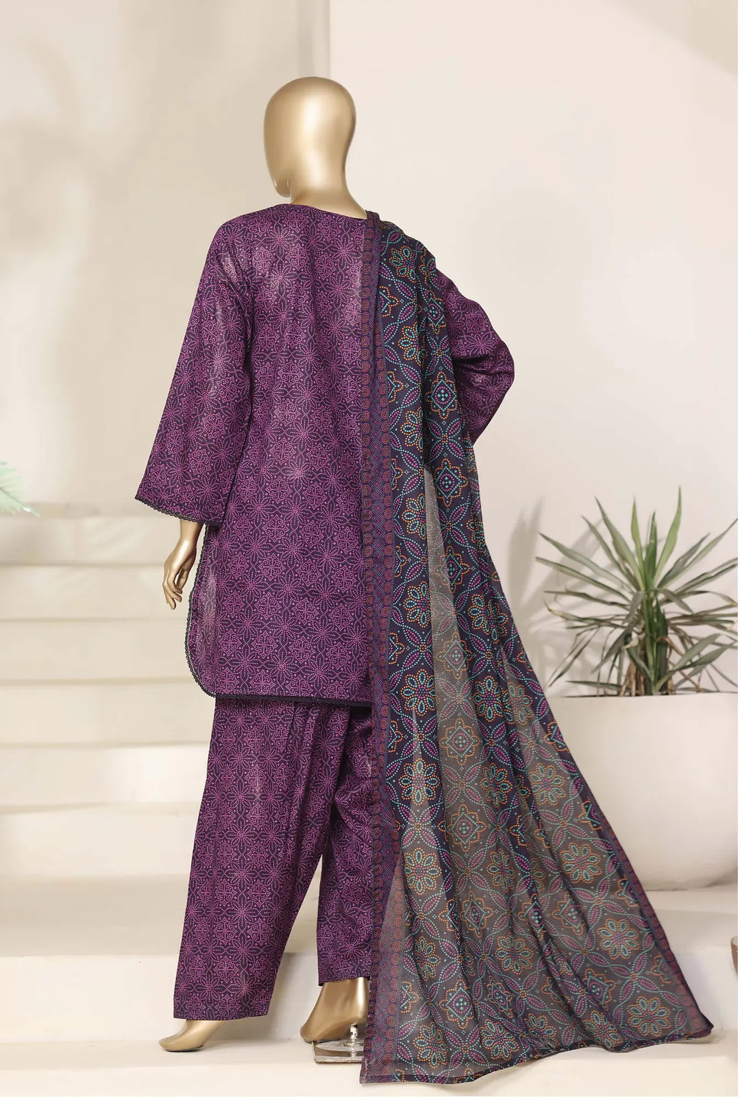 Celestial Motif – Premium 3-Piece Unstitched Lawn