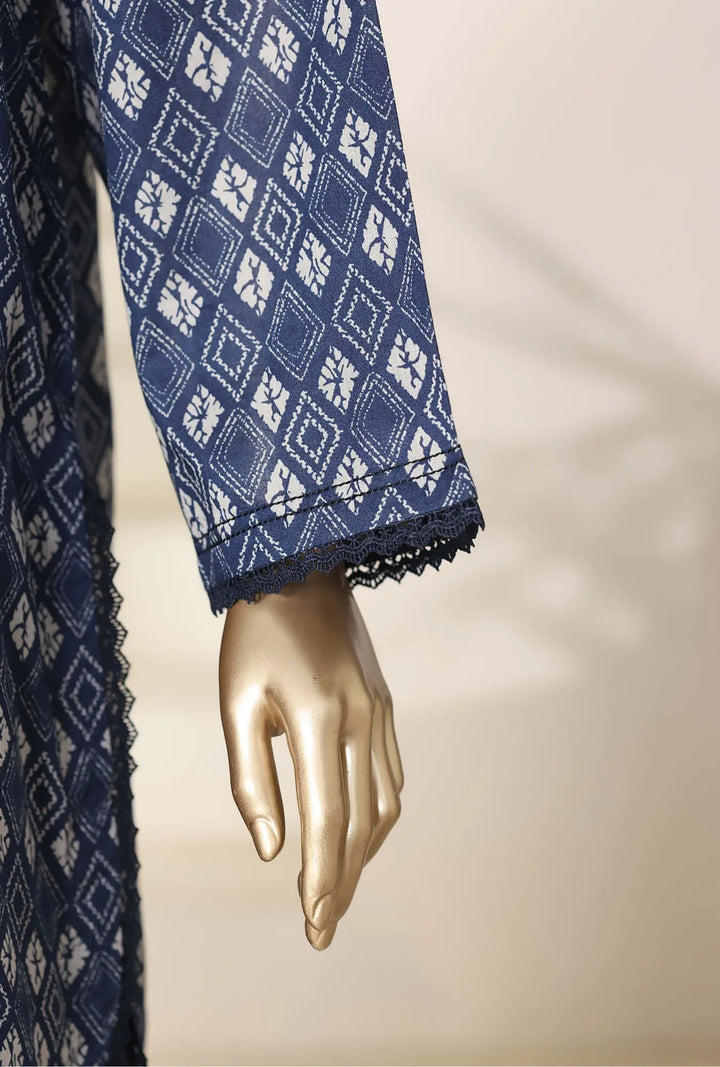 Indigo Star – 3-Piece Printed Unstitched Lawn Suit