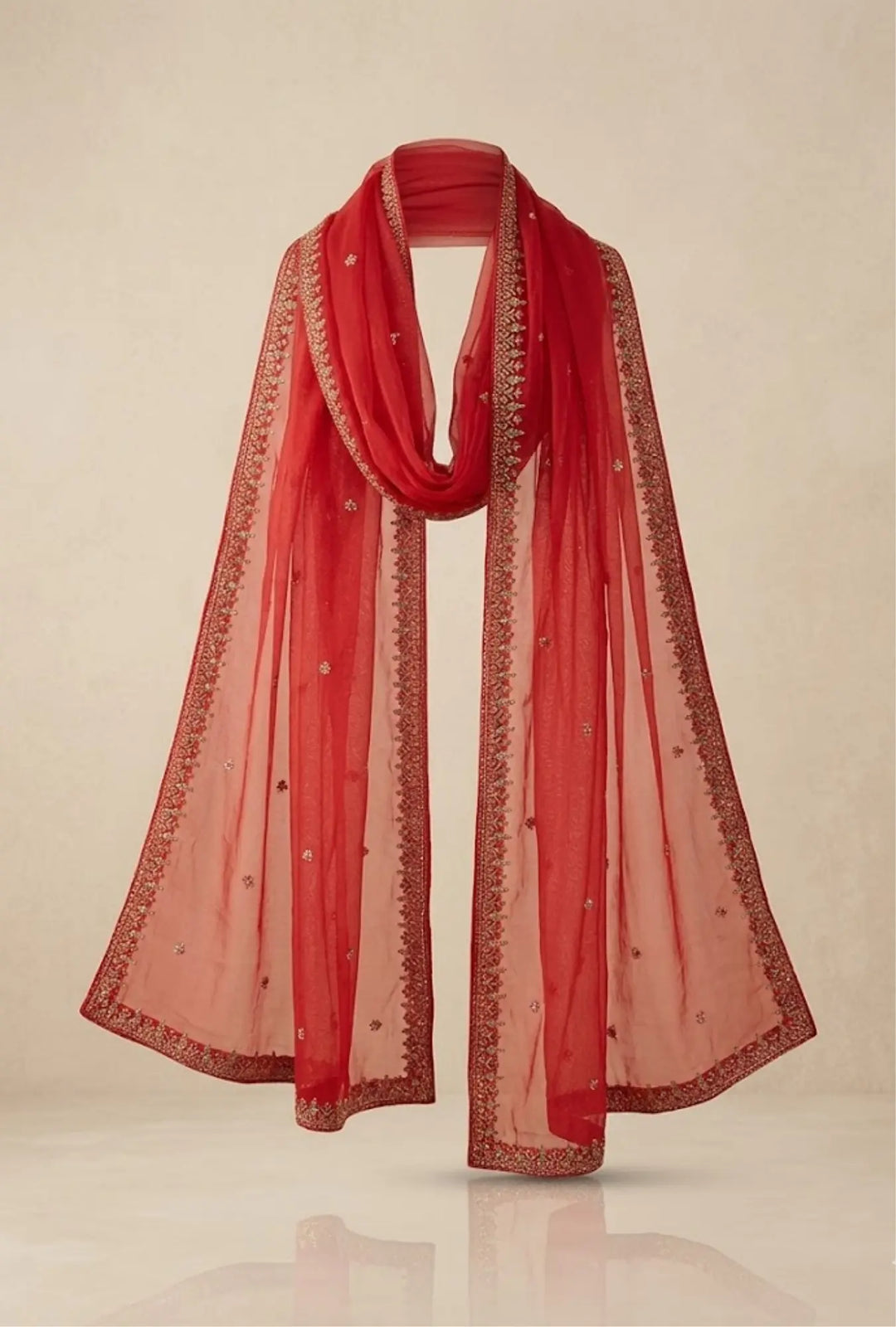 Ruby Garnet – Embroidered 3-Piece