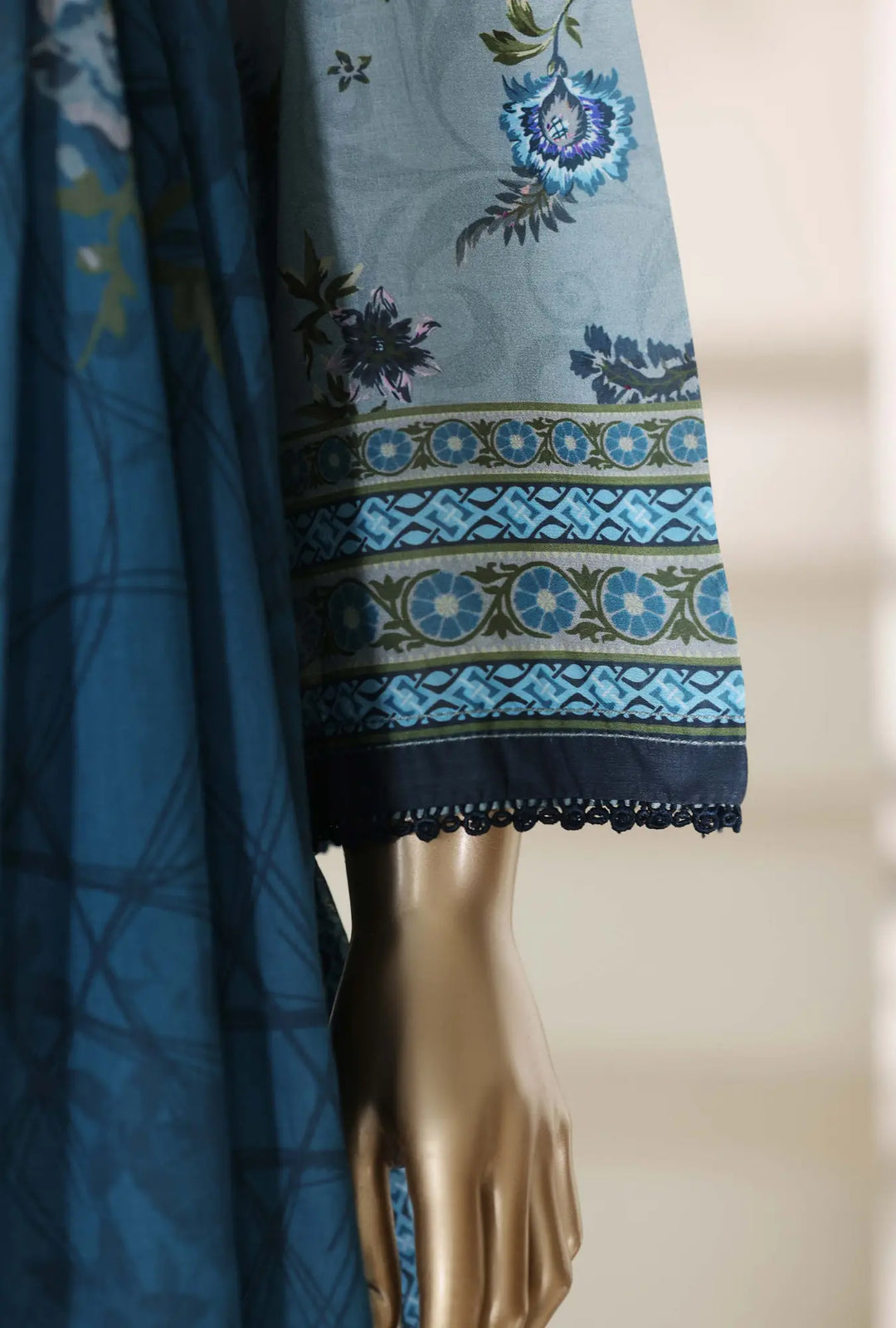 Azure Breeze – 3-Piece Printed Unstitched Lawn Suit