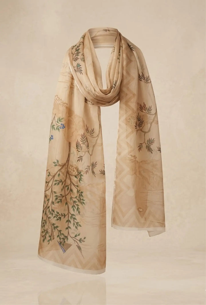 Azure Mist – Embroidered 3-Piece