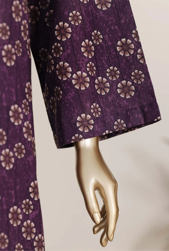 Midnight Violet – Premium 3-Piece Unstitched Lawn