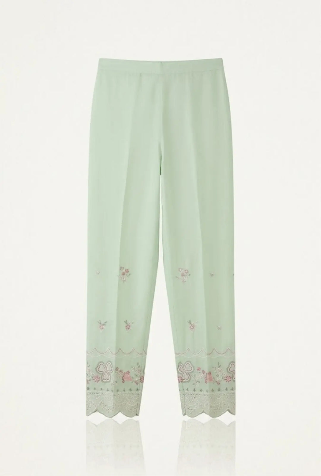 Sage Rose –  Embroidered 3-Piece