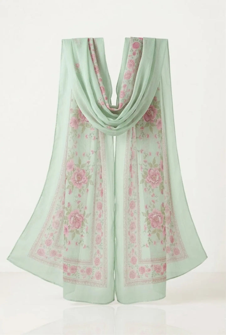 Sage Rose –  Embroidered 3-Piece